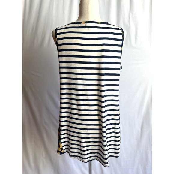 Westport Striped & Pineapple Print Sleeveless Top - Picture 3 of 5